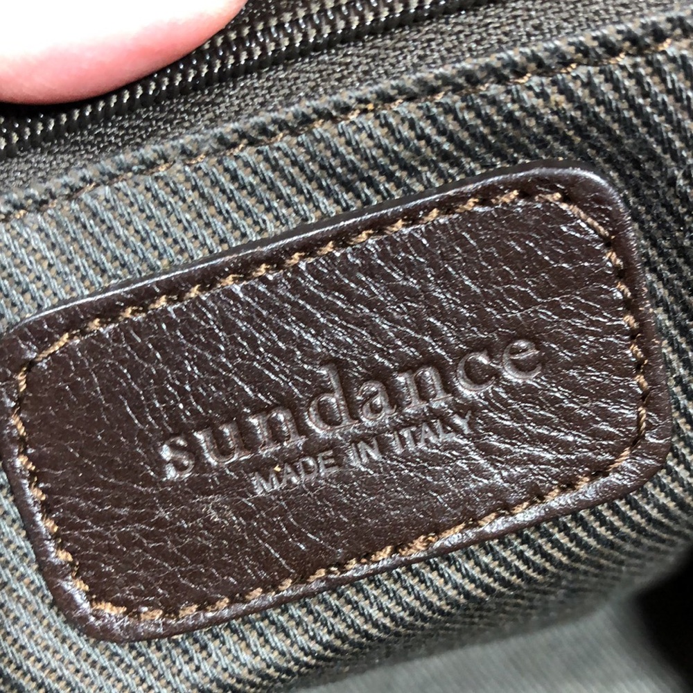 Sundance Black and Brown Satchel - Picture 11 of 16